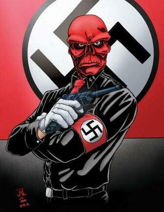 Marvel Red Skull Logo