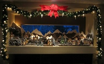 Village All Ready For Another Christmas There Is Music In The