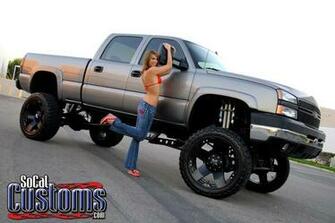 Trucks Girls Chevrolet Bigfoot Babe Elizabeth Sterling