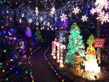 Christmas Lights In The Woodlands Area Hello