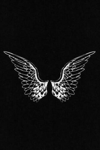 Angel Wings X iPhone Wallpaper