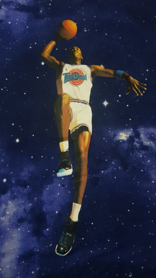 Michael Jordan Space Jam S 20th Anniversary Art