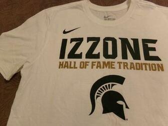 Michigan State Spartans Basketball Izzone Msu Nike Sided Large