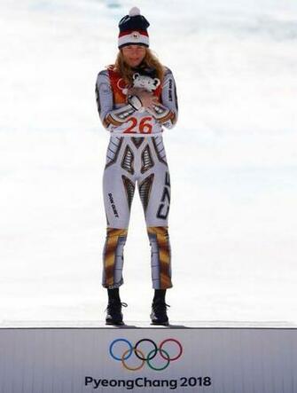 Ok V Super G Ester Ledeck Z Skala Senza N Olympijsk Zlato