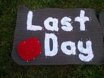 Back To School Crochet Sign Hi Jenny Brown