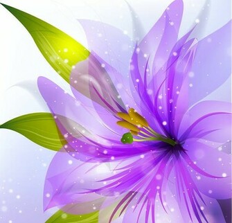 Purple Flower Background