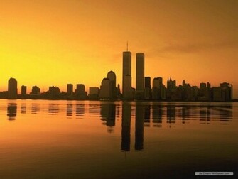 Wallpaper Newyork Twin Towers Index