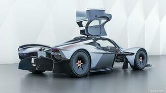 Aston Martin Valkyrie Rear Three Quarter HD Wallpaper