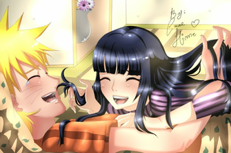 Naruto X Hinata By Myanghime