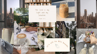 Beige Christian Girl Aesthetic Wallpaper For Desktop