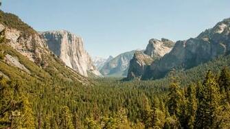 Yosemite National Park Wallpaper Background Photo Taken In November
