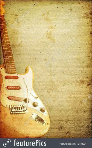 Guitar Background Stock Illustration I2404021 At Featurepics