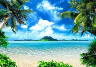 3d Beach Wallpaper