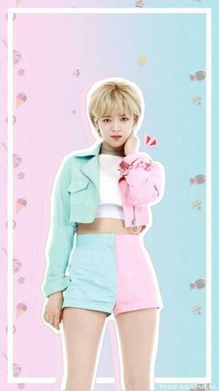 W Ce Wallpaper On Twice Jeongyeon Phone