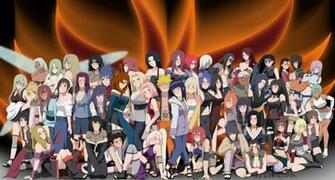 Naruto Harem Computer Wallpaper Desktop Background