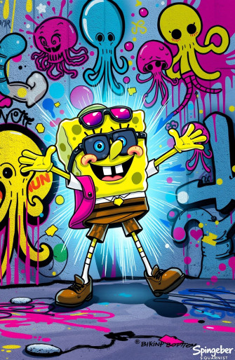 Spongebob Drip Wallpaper
