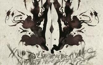 Dead Space Inkblot Wallpaper Stock Photos
