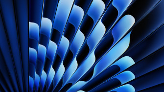 Wallpaper Macbook Macos Sonoma Black Wwdc Abstract