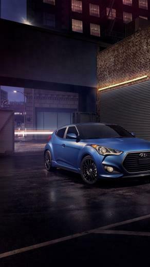 Wallpaper Hyundai Veloster Rally Edition Sports Car