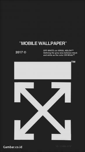 Wallpaper iPhone Adidas Off White Black