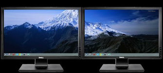 The Wallpaper On A Dual Monitor System With Bionix Changer