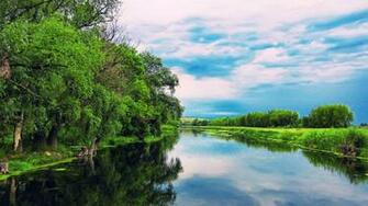 Beautiful Summer River Desktop Pc And Mac Wallpaper