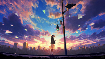 Anime Scenery 4k Wallpaper R