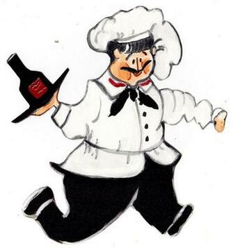 Fat Chef Kitchen Prepasted Wallpaper Border Cut Out