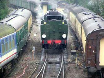Bluebell Railway Vintage Steam Train Photographic Wallpaper For