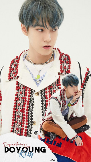 Doyoung Bingkai Foto Latar Belakang