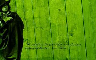 We Are All In The Gutter Oscar Wilde Wallpaper