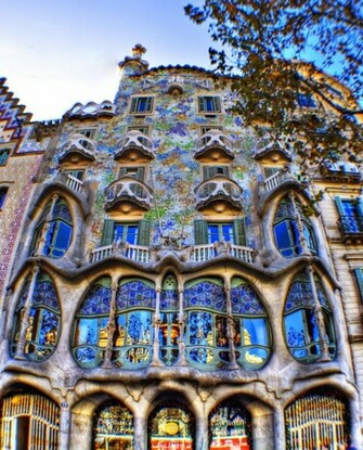 Casa Batll Antoni Gaudi Barcelona Spain Art For Your Wallpaper