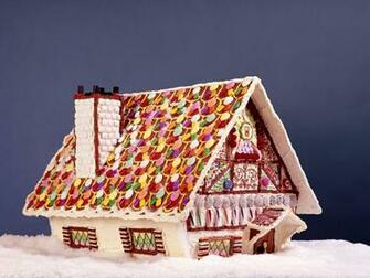 Gingerbread House Wallpaper