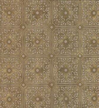 Embossed Tin Style Ceiling Tile Wallpaper Brewster