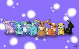 Eevee Evolutions Wallpaper HD Evolution By