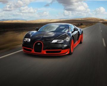 Red Bugatti Veyron Wallpaper HD In