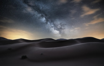 Wallpaper Desert The Milky Way Image For