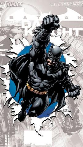 Batman Comic iPhone 4s Wallpaper