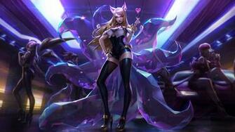 K Da Ahri 4k Ultra HD Wallpaper Background Image