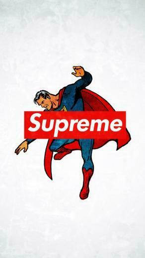 Supreme Trend Logo Film Art iPhone Se Wallpaper