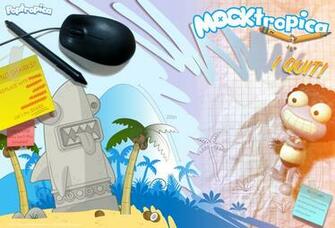 Mocktropica Island Wallpaper