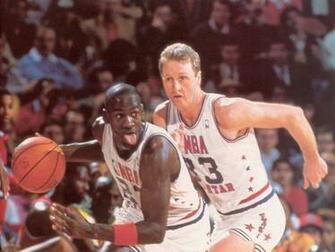 Larry Bird Michael Jordan Wallpaper