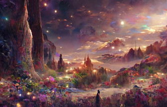 Sparkling Oasis Ai Generated Artwork Nightcafe Creator