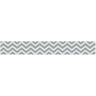 Zig Zag Black And Gray Wallpaper Border By Sweet Jojo Designs