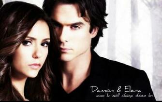 Delena Wallpaper Damon Amp Elena