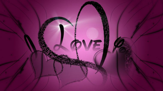 Purple Hearts Wallpaper HD