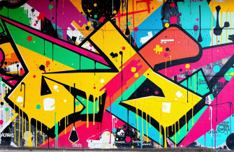 Abstract Graffiti Wallpaper
