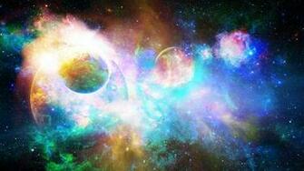 Wallpaper Stars Planets Light Galaxy Universe Nebula 4k