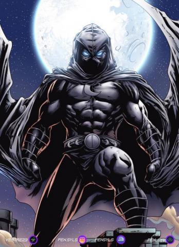 Moon Knight By Pen Syls