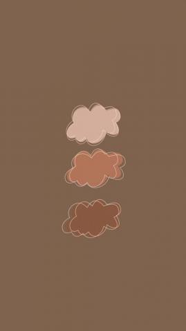 Brown Aesthetic Wallpaper Simple iPhone
